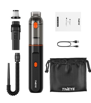 THIEYE ODKURZACZ SAMOCHODOWY 2w1 DOM KOMPUTER DMUCHAWA AKUMULATOROWY