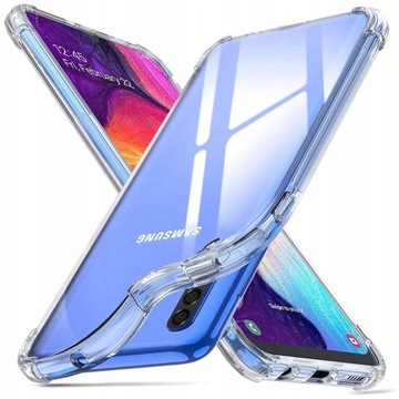 Etui Anti Shock Case do Samsung Galaxy A50 + Szkło