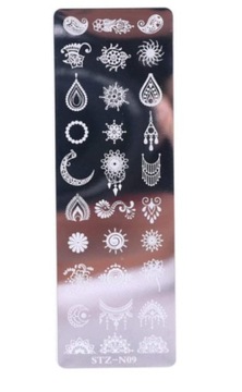 BLASZKI DO STEMPLI BLASZKA DO STEMPELKÓW stz n09