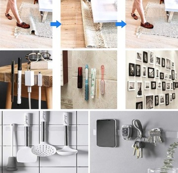 ДВУХСТОРОННЯЯ НАНО ЛЕНТА ОЧЕНЬ ПРОЧНЫЙ клей 3 м КРЕПЛЕНИЕ водонепроницаемая