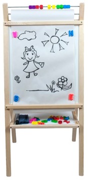 МАГНИТНАЯ ДОСКА И БУМАГА 4в1 ABACAD