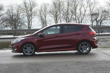 Ford Fiesta VIII Hatchback 3d 1.0 EcoBoost 100KM 2018 Ford Fiesta 1.0 EcoBoost ST-Line android auto car, zdjęcie 3