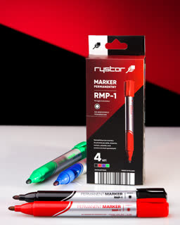 Marker permanentny Rystor 4 szt.