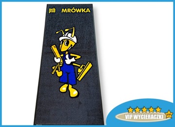 WYCIERACZKA DO BUTÓW Z LOGO REKLAMOWA *DOWOLNE LOGO / GRAFIKA 85x40