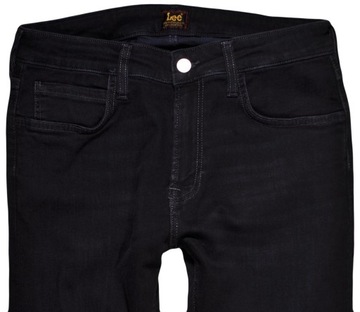 LEE spodnie SKINNY regular DARK NAVY jeans MALONE _ W34 L32