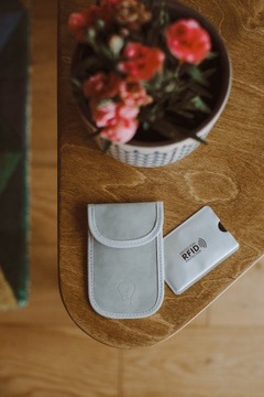 Ящик без ключа, клетка Фарадея для ключей, футляр для ключей с волновым замком, серый