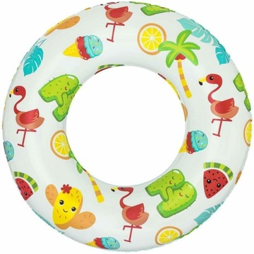 Koło dmuchane do pływania dla dzieci 61 cm 36014K