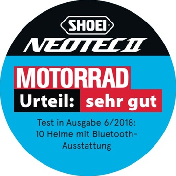 Шлем SHOEI NEOTEC II Separator TC5 Blk, размер M 57-58