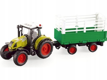 TRAKTOR MÓWIĄCY Z PRZYCZEPĄ FARM SMILY PLAY