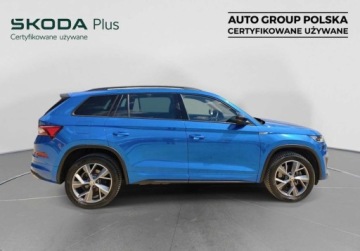 Skoda Kodiaq I SUV Facelifting 2.0 TSI 190KM 2022 Skoda Kodiaq Sportline, LED Matrix, Hak, Podgrzewane fotele i szyba, Salon, zdjęcie 15