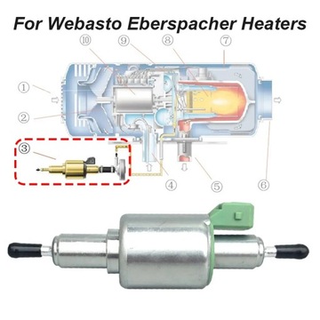 НАСОС ТОПЛИВНЫЙ НАСОС 12V 22ML WEBASTO 5KW EBERSPACHER КИТАЙСКИЙ
