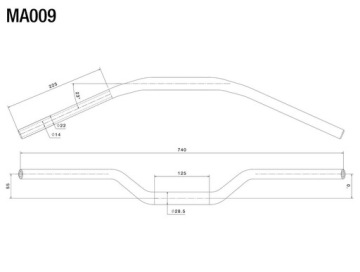 Рулевое колесо Rizoma черное