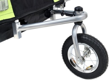 ВЕЛОСИПЕДНЫЙ ПРИЦЕП PRO 3в1, ШОК + СВЕТОДИОДЫ