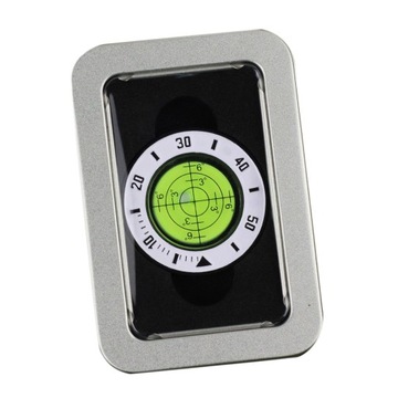 Маркер для мяча для гольфа, мужчины, женщины, пузырьковый уровень, высокоточный макет, белый цвет