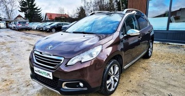 Peugeot 2008 I SUV 1.6 VTi 120KM 2014 Peugeot 2008 BENZYNA PANORAMA alcantara nawigacja super oakzja, zdjęcie 22
