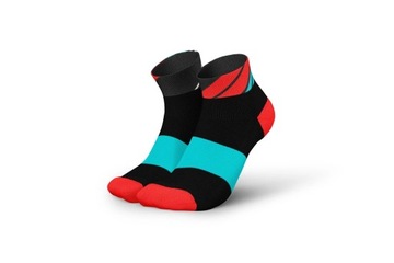 Incylence Skarpety do Biegania Running Ladders Short black/inferno r. 39-42