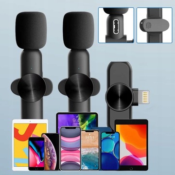 Петличный микрофон с клипсой