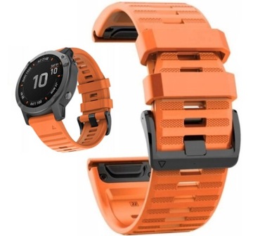 Pasek Silikonowy QuickFit do Garmin Fenix 3 / 3HR 5X 6X 6X 7X PRO |KOLORY |