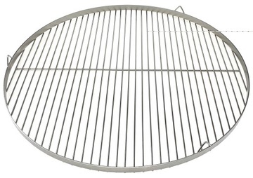 RUSZT 70 CM OKRĄGŁY NIERDZEWNY DO GRILLA PODWIESZANY DO TRÓJNOGU PREMIUM