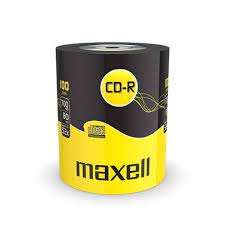 CD Maxell CD-R 700 МБ 100 шт.