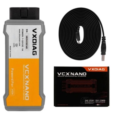 ТЕСТЕР VXDIAG VCX NANO 2014D ДЛЯ VOLVO DICE 2024