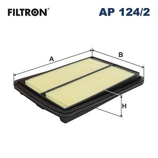 2× FILTRON AP 124/2 FILTR VZDUCHU