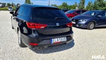 Seat Leon III ST Facelifting 2.0 EcoTSI 190KM 2018 Seat Leon 2.0BENZ 190KM Automat Virtual kamera climatronic bezwypadek 2.0, zdjęcie 8