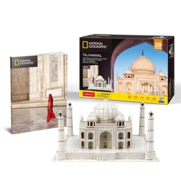 Skládačka Puzzle 3D Sada Taj Mahal Budova pro skládání Kreativní zábava