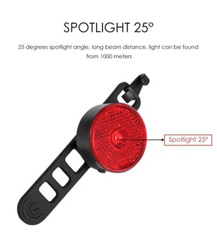 Комплект велосипедных фонарей GACIRON W08F-80 / W08-10A