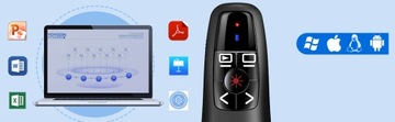 Удаленный указатель презентации PowerPoint для портативных компьютеров 2,4G