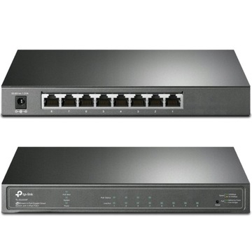 TP-LINK SWITCH TL-SG2008P Smart 4x PoE+ 8x RJ-45