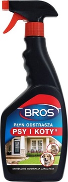 BROS - płyn odstrasza psy i koty 500ml