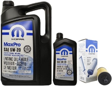 MOPAR 5W20 6L + FILTR MO-349 3.6 V6 PENTASTAR