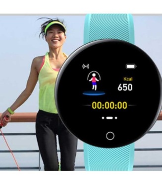 SMARTWATCH SMARTBAND OPASKA SPORTOWA FITNESS KROK