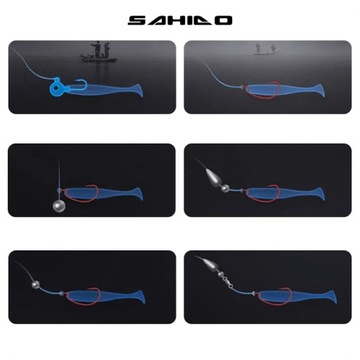 НАБОР СПИНИНГОВЫХ ПРИМЕН 7 СМ SAHIDO RIP ACTION OSMO НАБОР 30 ШТ. СУДАК