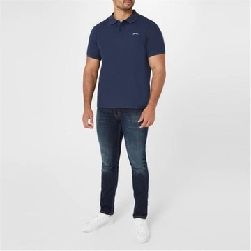 SLAZENGER Plain Męska Koszulka POLO tu M _34087