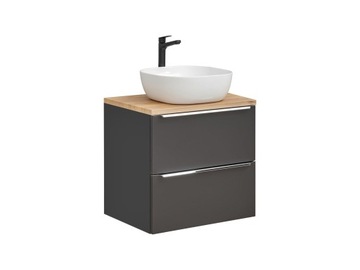 SZAFKA Z UMYWALKĄ I BLATEM 60 CM CAPRI COSMOS