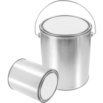 Puszki po farbie OLEJ PUSTE wiaderko metalowe 2 szt
