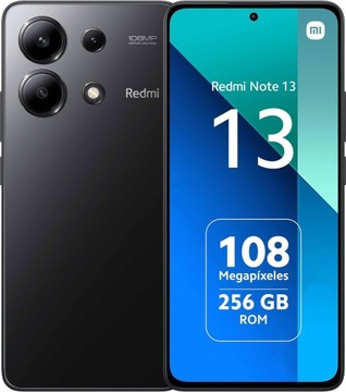 Smartfon Xiaomi Redmi Note 13 8 GB / 256 GB NFC czarny