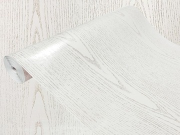 Okleina Samoprzylepna Motyw Drewno Perłowe Folia Meblowa Szerokość 90cm DIY