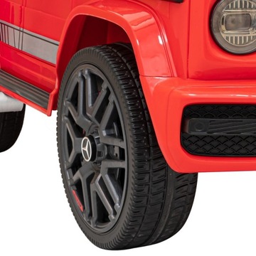 Mercedes AMG G63 детский Красный + Пульт дистанционного управления + MP3 LED + Free Start + EVA