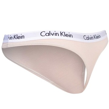 CALVIN KLEIN STRINGI DAMSKIE MAJTKI THONG 5PK WIELOKOLOROWE r.M