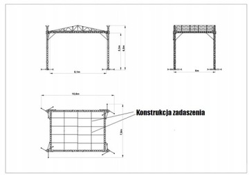 СЦЕНА 8х6м + КРЫША, ЛЕСТНИЦА, БАРЬЕРЫ, ПЕРЕЛИВ
