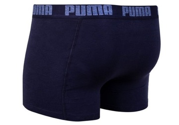 PUMA BOKSERKI MĘSKIE FASHION BOXER 2 PAK NAVY r.XL