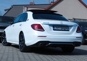 Mercedes Klasa E W213 Limuzyna AMG 3.0 AMG 43 401KM 2017 Mercedes E43 AMG 401 4m Burmaster Pamięć AirMatic Panorama Designo 20" Blis, zdjęcie 33