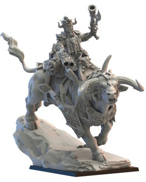 Elite Guard Commander on Bull
