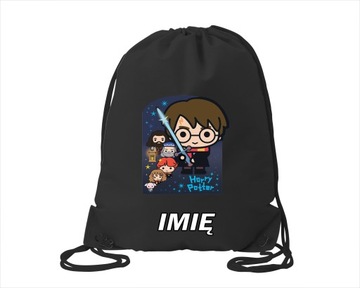 ШКОЛЬНАЯ СУМКА ДЛЯ физкультуры СПОРТИВНАЯ ОБУВЬ MAGIC FILM CINEMA HP KID - ИМЯ БЕСПЛАТНО