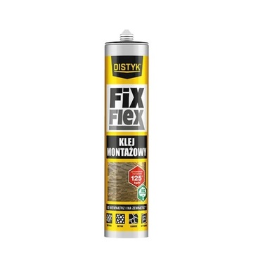 FIX FLEX KLEJ MONTAŻOWY 280ml Distyk 50408DPL