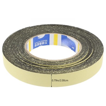 ПОЛОСКА ДЛЯ РАЗДВИЖНЫХ ДВЕРЕЙ, ГУБКА ИЗОЛЯЦИОННАЯ, МНОГОФУНКЦИОНАЛЬНАЯ, ОДНОСТОРОННЯЯ ПРОКЛАДКА