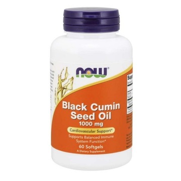 OLEJ Z CZARNUSZKI BLACK CUMIN 1000mg 60 kaps.